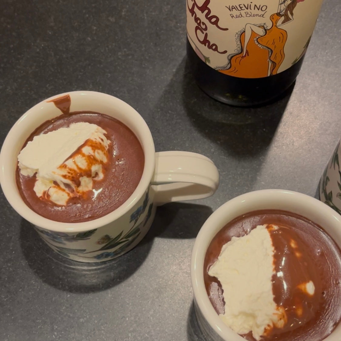 European Red Wine Hot Chocolate